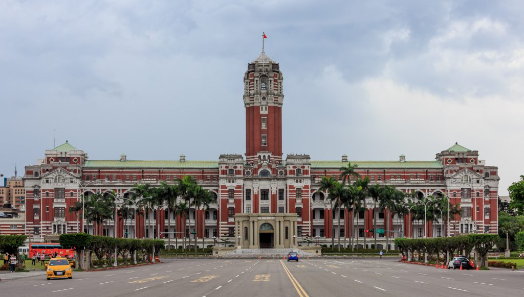 台湾　総統府